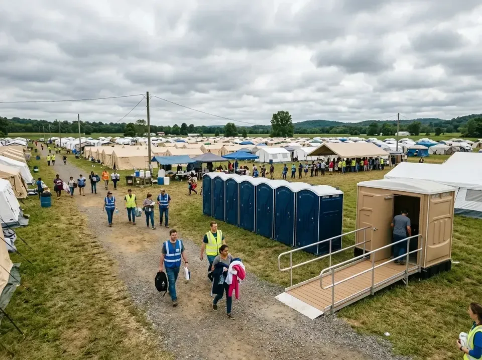disaster-relief-camp-restrooms-010 — frequently asked questions, Dumpster & Portable Bathrooms Rental in Foley, AL